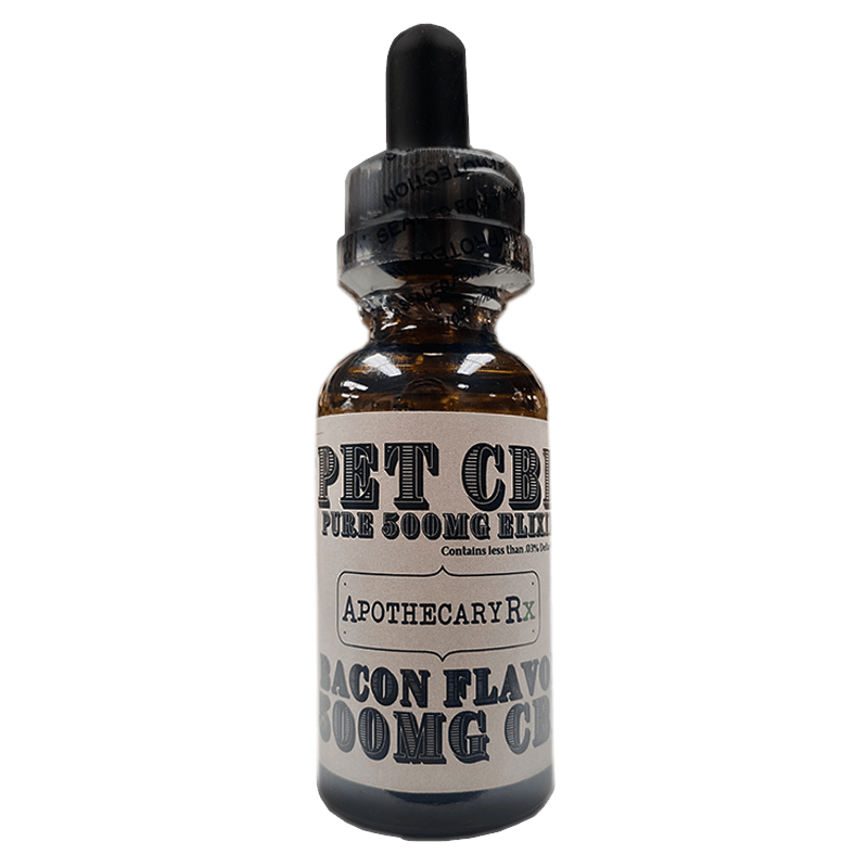 CBD Pet Tincture - Bacon Flavor Elixir - Apothecary Rx