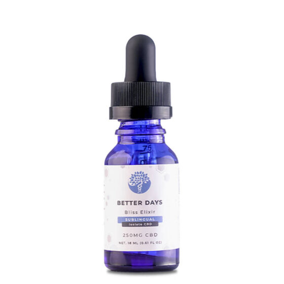 CBD Oil - Isolate Sublingual Oil CBD Tincture - 250mg-2500mg - By Creating Better Days