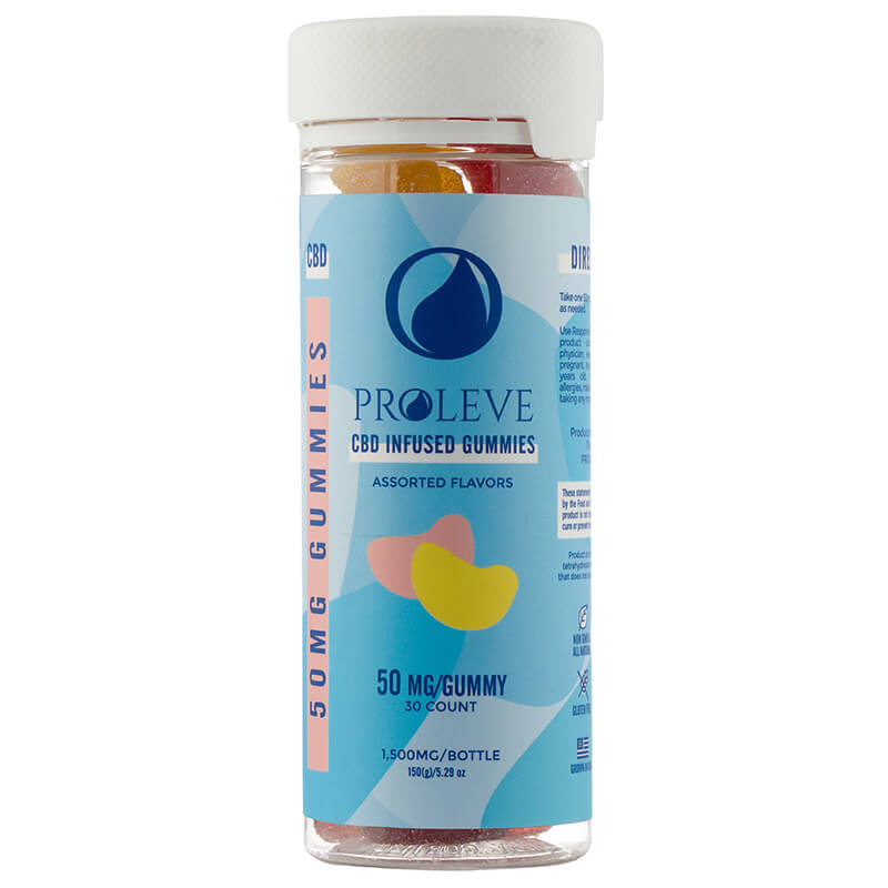 CBD Gummies - Assorted Fruit Flavors - Proleve - Image 4