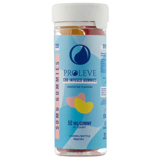 Proleve - CBD Edible - Broad Spectrum Gummy Slices - 25mg-50mg