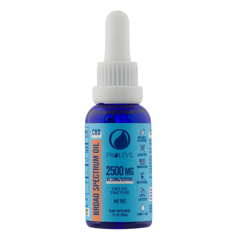 Broad Spectrum CBD Oil Tincture - Proleve - Image 6