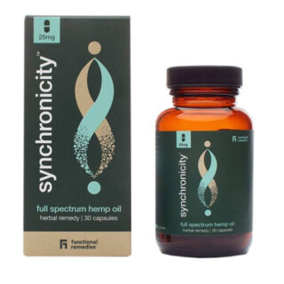 Synchronicity - CBD Oil - Herbal Remedy Capsules - 25mg-50mg