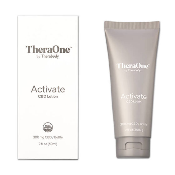 TheraOne by Therabody - CBD Topical - Activate Lotion - 150mg-300mg