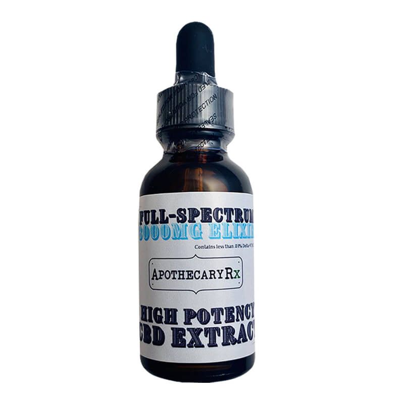 Full Spectrum CBD Oil Tincture - Apothecary Rx - Image 3