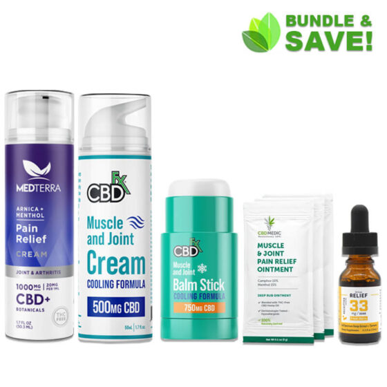 Muscle & Joint Recovery CBD Bundle