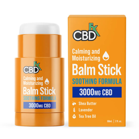 Calming & Moisturizing CBD Balm Stick - Soothing Formula - CBDfx