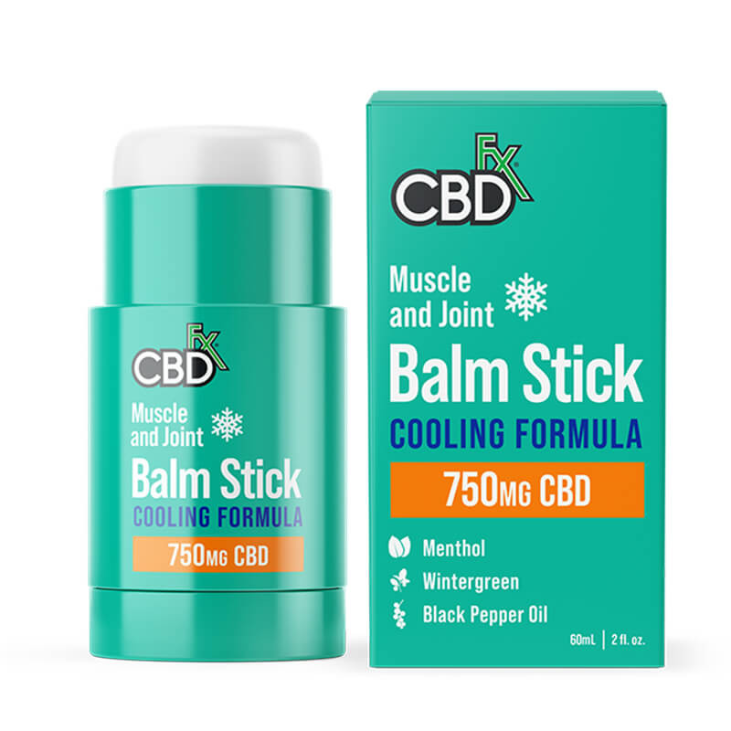 Muscle & Joint CBD Balm Stick - Cooling Formula - CBDfx