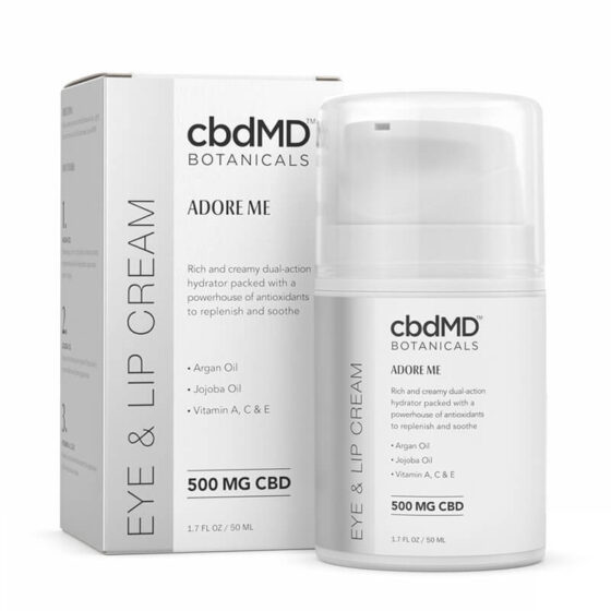 cbdMD Botanicals - CBD Topical - Eye and Lip Cream - 500mg
