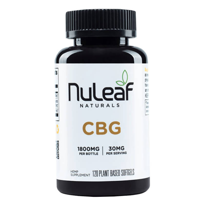 CBG Capsules - NuLeaf Naturals - Image 3