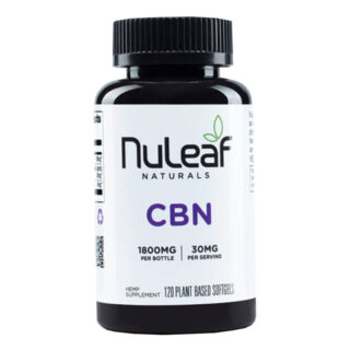 Full Spectrum CBN Capsules - NuLeaf Naturals