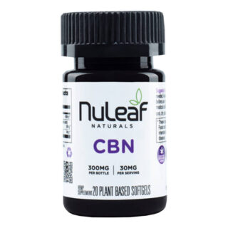 NuLeaf Naturals - CBD Softgels - CBN Caps - 300mg-1800mg
