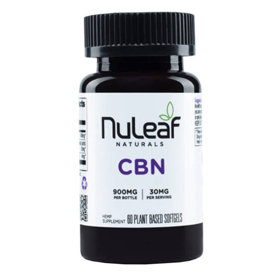 Full Spectrum CBN Capsules - NuLeaf Naturals