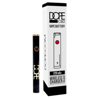 Vape Pen Battery - Black or White - Dope CBD