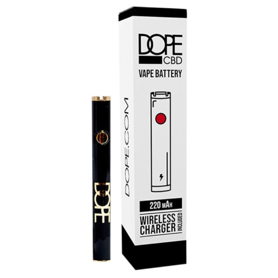 Vape Pen Battery - Black or White - By Dope CBD