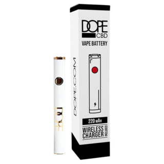 Vape Pen Battery - Black or White - Dope CBD