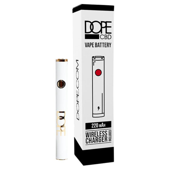 Vape Pen Battery - Black or White - By Dope CBD