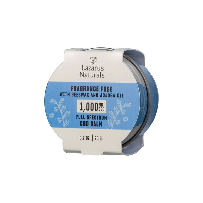 Relax + Unwind Full Spectrum CBD Balm with Beeswax & Jojoba Oil - Lazarus Naturals - Image 3