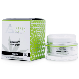 Aspen Green - CBD Topical - Pain Relief Body Balm - 1000mg