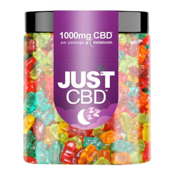 JustCBD - CBD Edible - Sleep Gummies with Melatonin - 1000mg