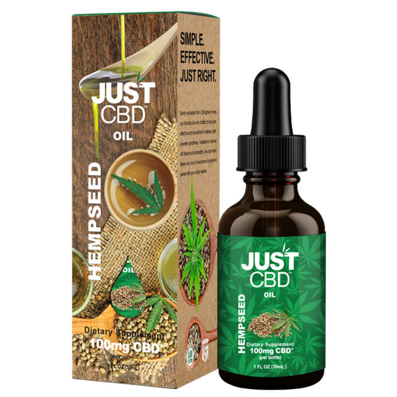 JustCBD - CBD Tincture - Hemp Seed Oil - 50mg-1500mg - Image 3