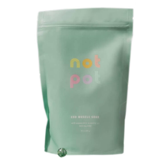 Not Pot - CBD Bath - Peppermint Muscle Soak - 300mg