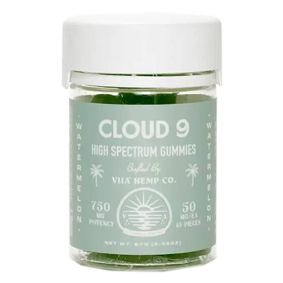 VIIA Hemp Co. - CBD Edible - Cloud 9 Full Spectrum Gummies - 750mg