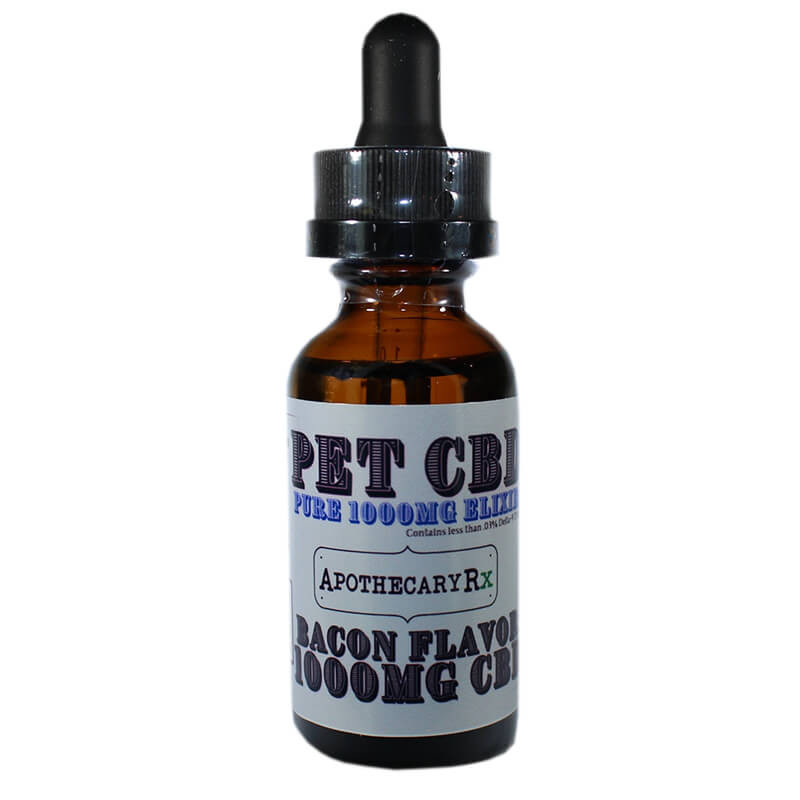 CBD Pet Tincture - Bacon Flavor Elixir - Apothecary Rx - Image 2