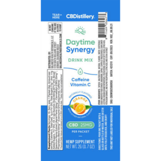 Daytime CBD Drink Mix with Caffeine + Vitamin C - Orange - CBDistillery
