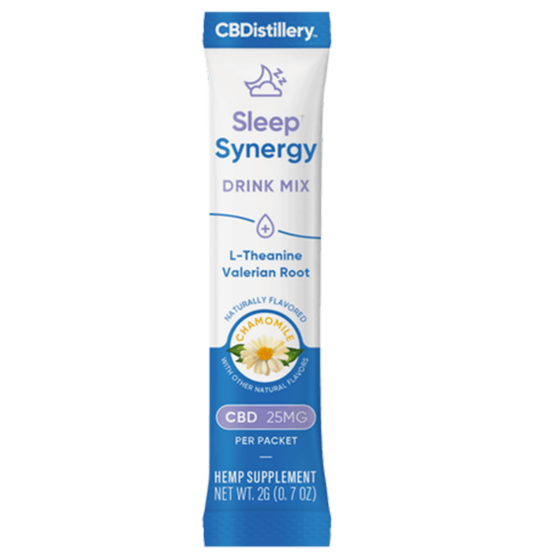 Sleep Synergy CBD Drink Mix with L-Theanine & Valerian Root - CBDistillery