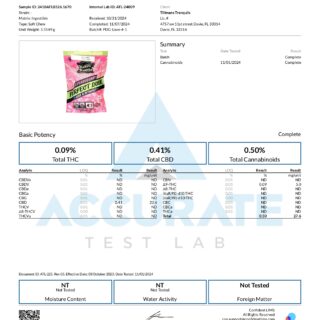 Tillmans Tranquils Strawberry Perfect Dose -Love & Intimacy-