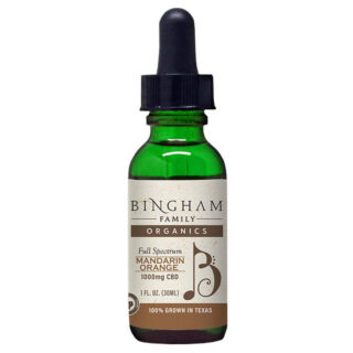 Bingham Family Organics - CBD Tincture - Full Spectrum Mandarin Orange - 1000mg