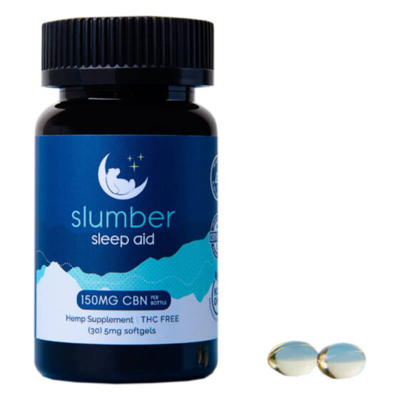 Slumber CBN - CBN Capsules - Sleep Aid Soft Gels - 5mg