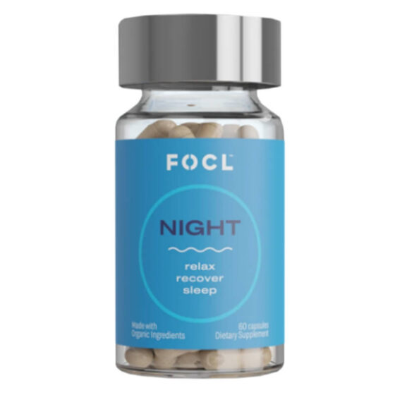 FOCL - CBD Capsules - Sleep Night Organic Capsules - 20mg