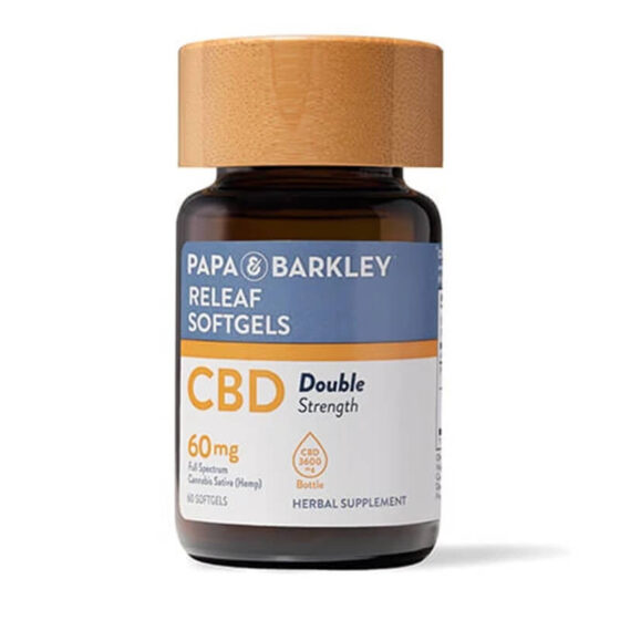 Papa & Barkley - CBD Capsules - Full Spectrum Releaf Caps - 900mg-3600mg