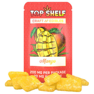 Top Shelf Hemp Co - Delta 8 Edible - Mango Craft Gummies - 20mg