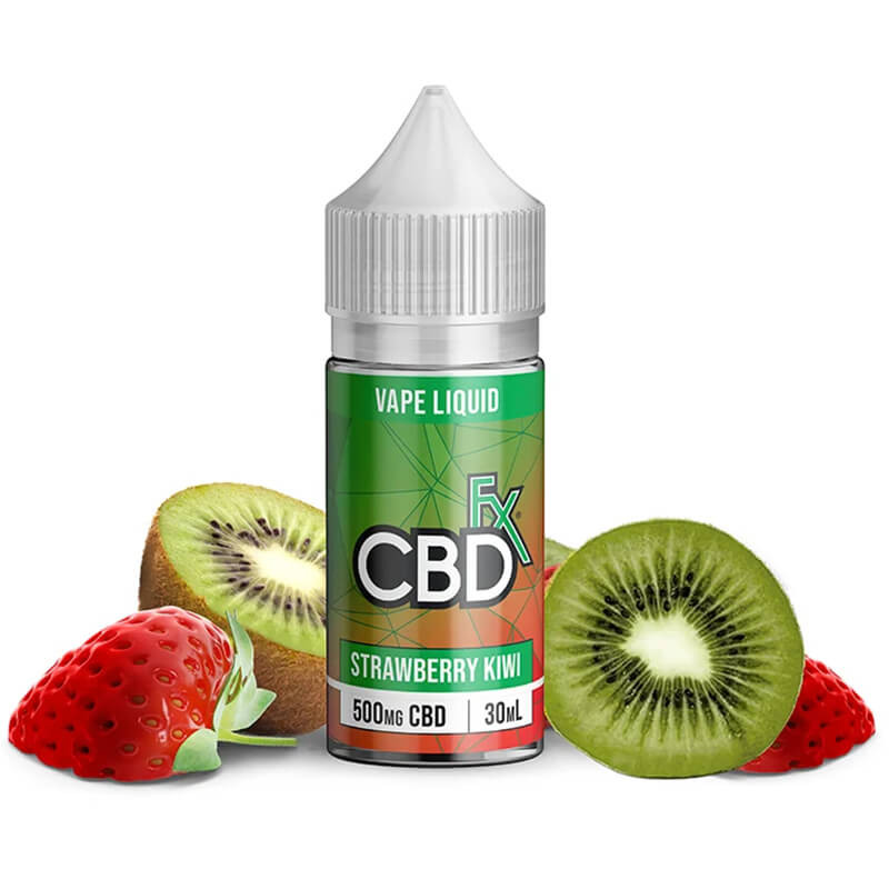 CBD Vape Juice – Strawberry Kiwi – 500mg-2000mg – by CBDfx