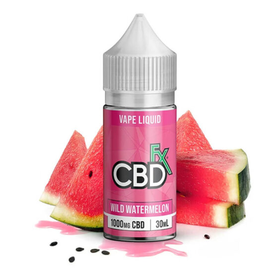 CBDfx - CBD Vape Juice - Wild Watermelon - 1000mg