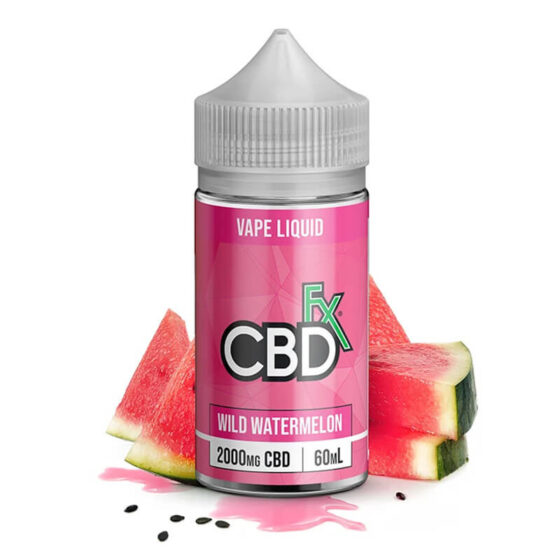 CBDfx - CBD Vape Juice - Wild Watermelon - 2000mg