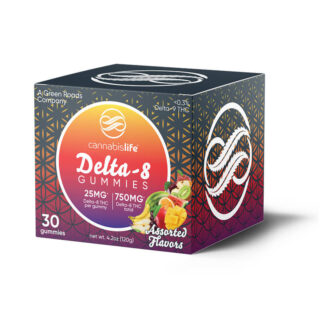 Cannabis Life - Delta 8 Edible - Assorted Gummies - 25mg