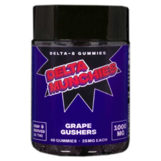 Delta 8 Gummies - Grape Gushers - Delta Munchies