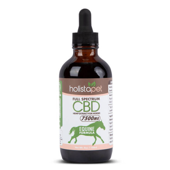 Holistapet - CBD Equine Tincture - Large Horse Formula - 7500mg