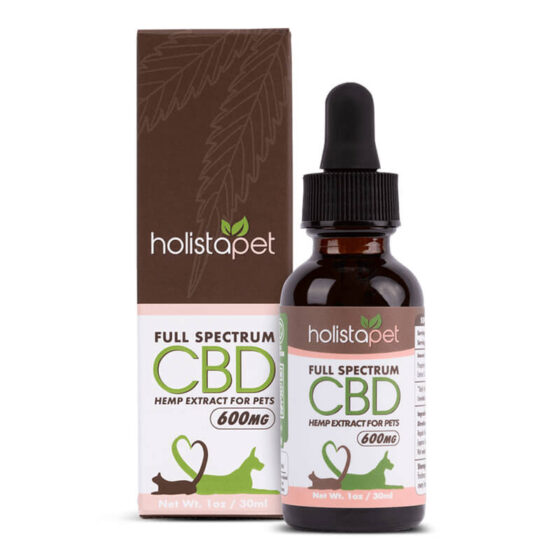 Full Spectrum CBD Pet Tincture - Holistapet