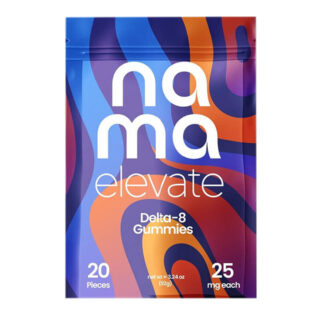 Nama - Delta 8 Edible - Elevate Watermelon Gummies - 25mg