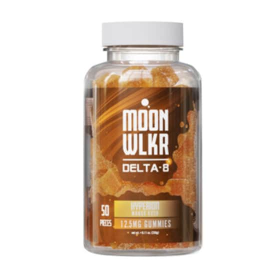 MoonWLKR - Delta 8 Edible - Hyperion Gummies - Mango Kush - 625mg