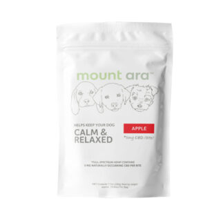 Mount Ara - CBD Pet Edible - Apple Dog Bites - 5mg