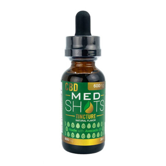 CBD Fusion - CBD Tincture - Avocado CBD Med Shots - 600mg-2400mg