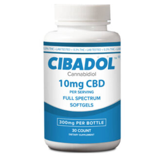 Cibadol - CBD Capsules - Full Spectrum Softgels - 10mg-30mg