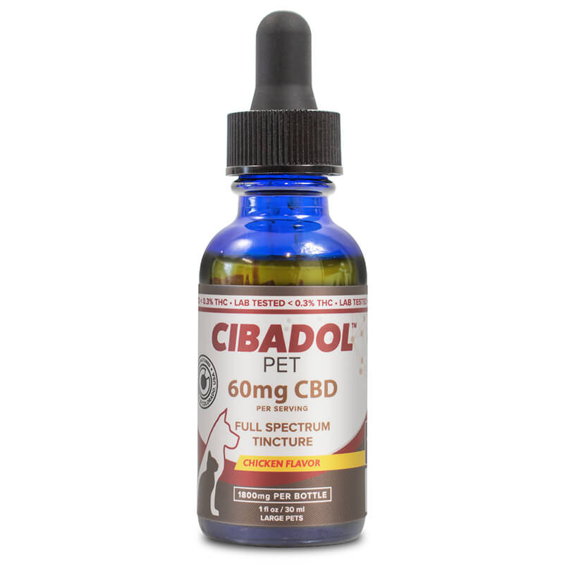 Full Spectrum CBD Oil for Dogs - Chicken Flavor - Cibadol - Image 3