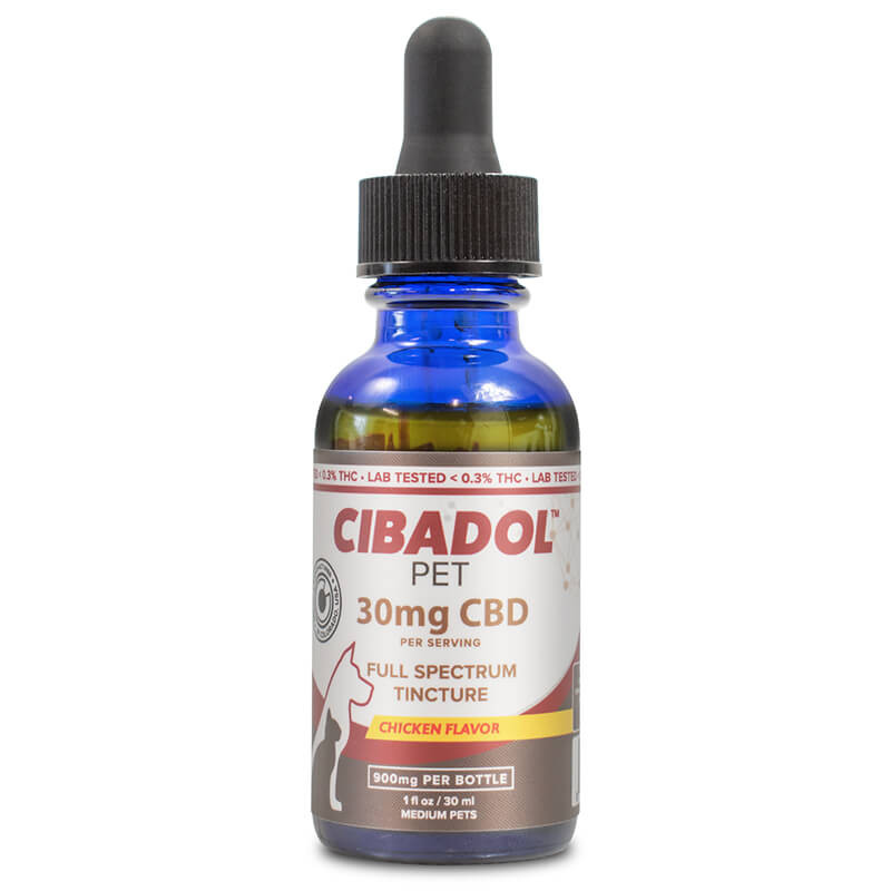 Full Spectrum CBD Oil for Dogs - Chicken Flavor - Cibadol - Image 2