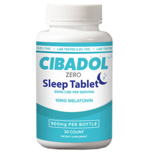 Cibadol ZERO - CBD Tablets - Sleep Tablet with Melatonin - 900mg